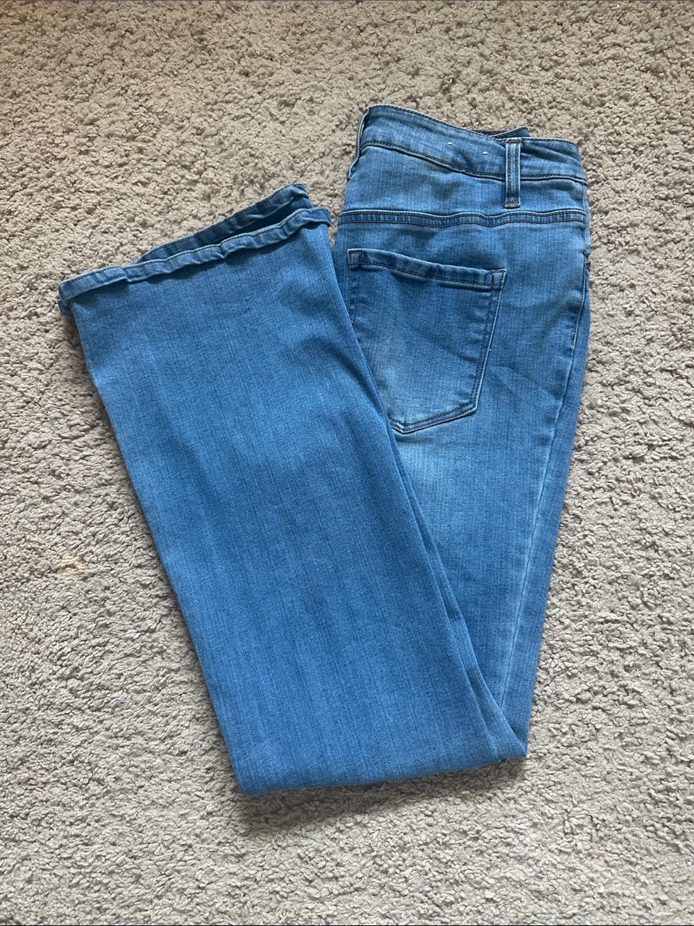 Urban Planet Mid Blue Flare Jeans